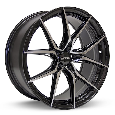 Rtx Alloy Wheel, Slick 20x9 5x114.3 ET38 CB73.1 Black Machined 082820